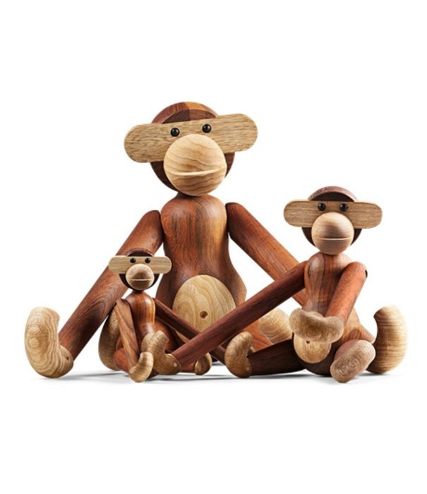 Kay Bojesen  Monkey Medium, teak / limba