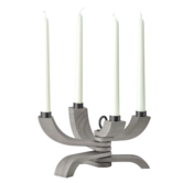 Design House Stockholm - Nordic Light grey candle holder