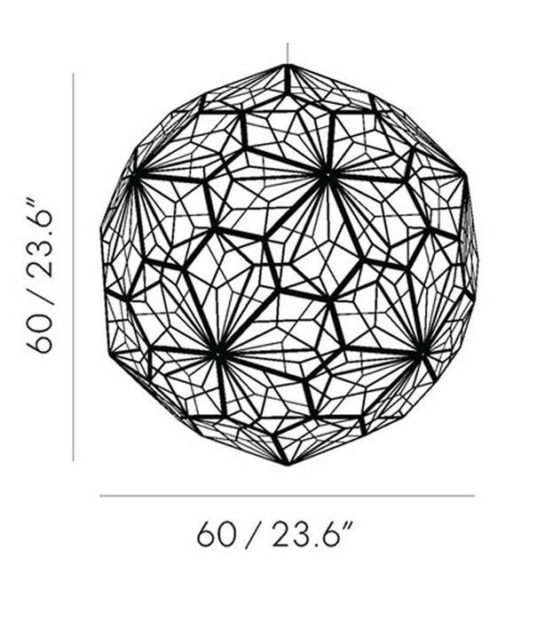 Tom Dixon  Tom Dixon - Etch Pendant Web