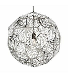 Etch Web Large Pendant chrome - Sale