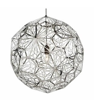 Etch Web Large Pendant chrome - Sale