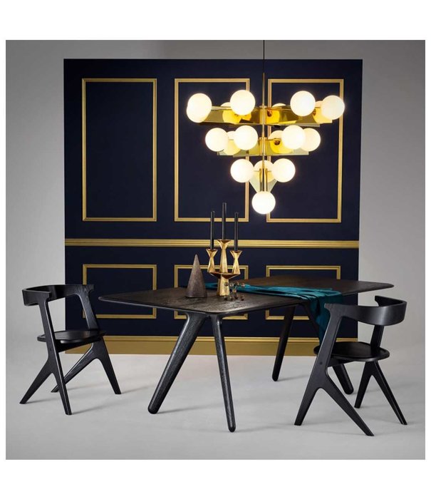 Tom Dixon  Tom Dixon - Plane chandelier gold Ø106