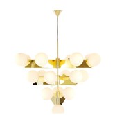 Tom Dixon - Plane chandelier gold Ø106