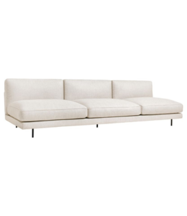 Gubi - Flaneur 3-seater Sofa no arm 270 x 100