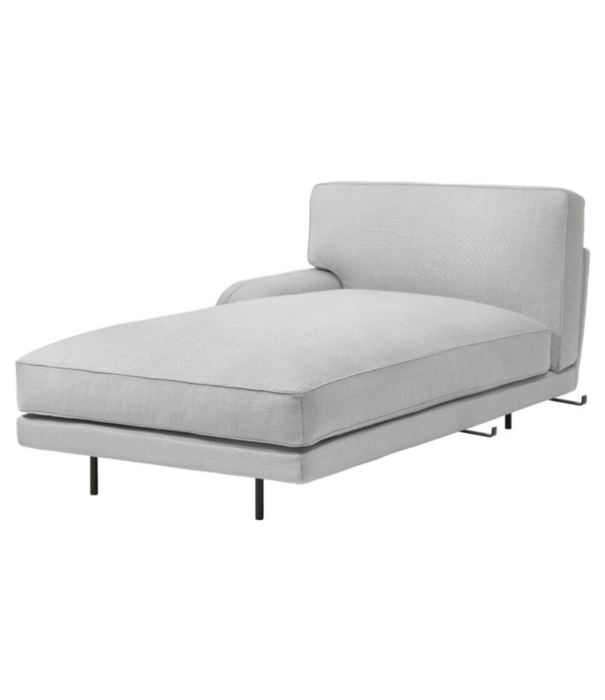 Gubi  Gubi - Flaneur chaise longue module - right arm