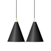 Mosaik sidebyside 2 hanglamp
