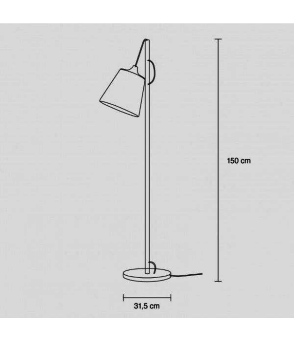 Muuto  Muuto - Pull floor lamp with dimmer