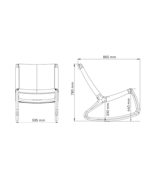 Mater Design  Mater Design - Rocker Chair schommelstoel