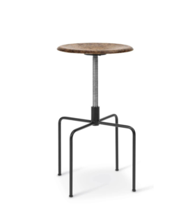 Mater Design - Mask stool natural - height adjustable