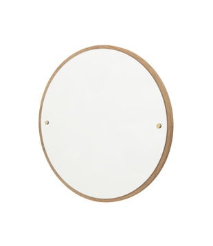 CM-1 Circle Mirror natural oak