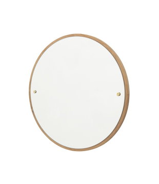 CM-1 Circle Spiegel naturel eiken