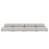 Muuto Connect 4-seater Sofa Remix 123