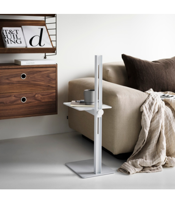 String  String -  Museum side table aluminium