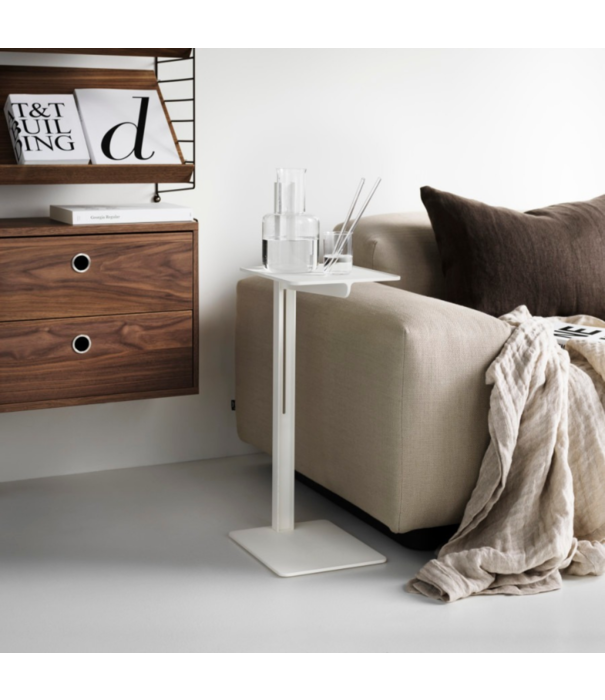 String   String  String Museum Side Table white