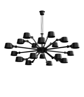 Bolt 12 arm Chandelier