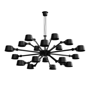 Bolt 12 arm Chandelier