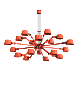 Bolt 18 arm Chandelier Hanglamp