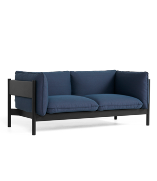 Hay - Arbour 2 seater steelcut trio 796 - black beech