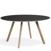 Hay - Cph 25 round dining table soaped oak - Ø140