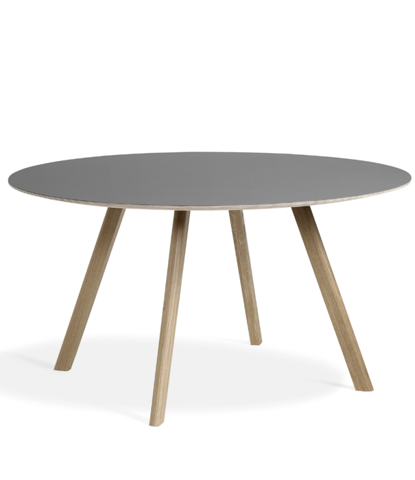 Hay  Hay - Cph 25 round dining table soaped oak - Ø140