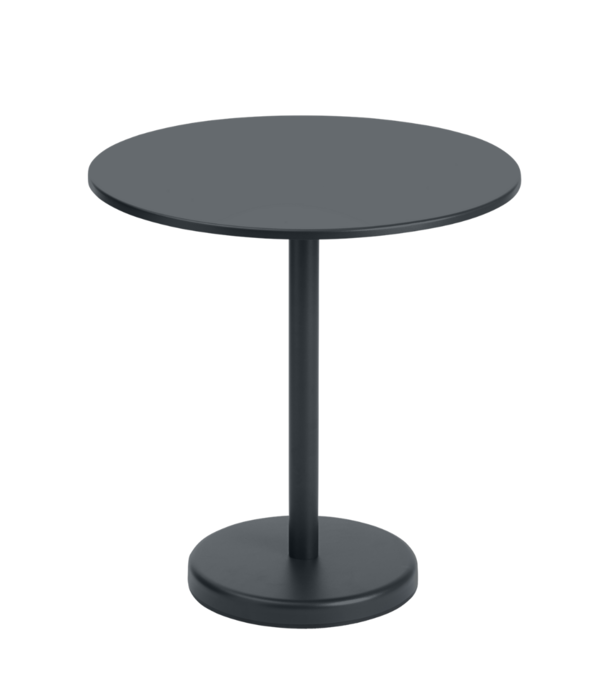 Muuto  Muuto Outdoor - Linear Steel Café table Ø70