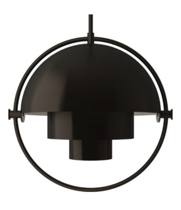 Gubi  Gubi - Multi Lite hanglamp zwart messing