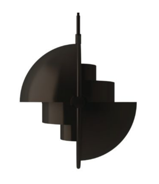 Gubi   Gubi Multi - Lite Pendant black brass / black brass Ø32