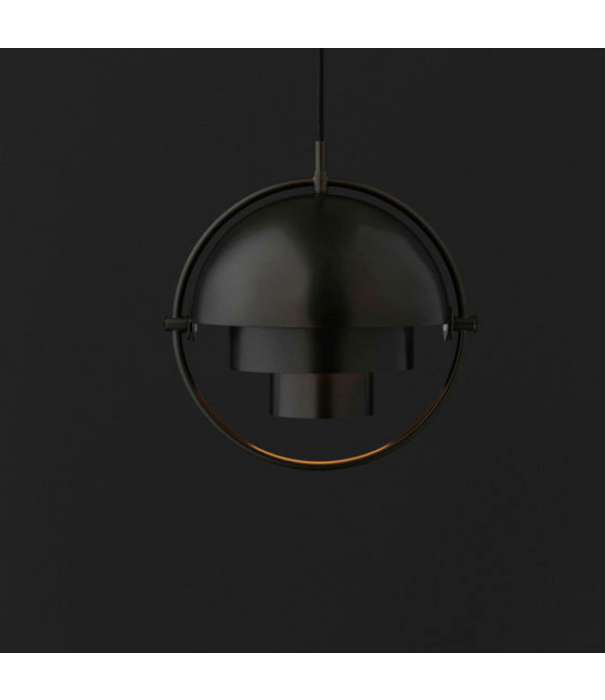 Gubi   Multi - Lite Pendant  black brass