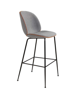 Gubi Beetle Counter Chair fully upholstered, conic base H67