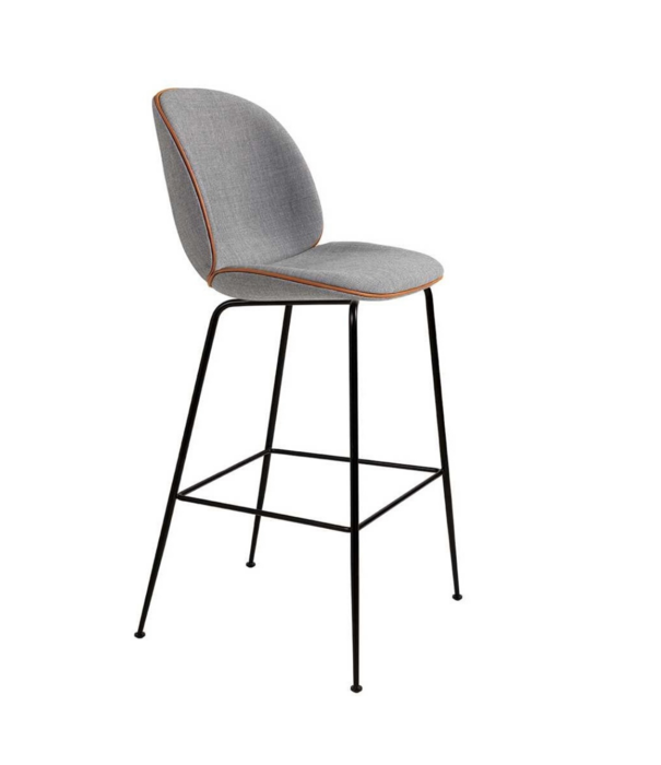 Gubi  Gubi - Beetle barstool fully upholstered - conic base 75