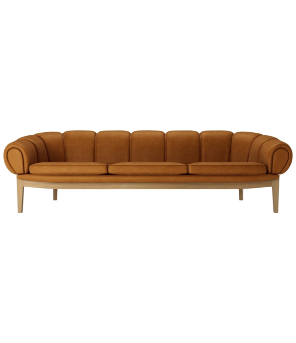 Gubi  Gubi - Croissant 3 seater sofa