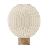Model 375 Table Lamp Small, oak, brass