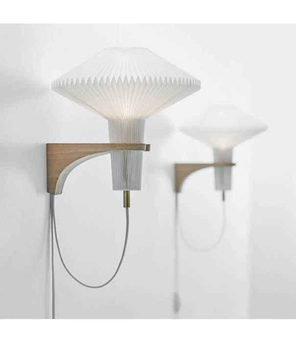 Le klint  Model 204  Mushroom Wandlamp