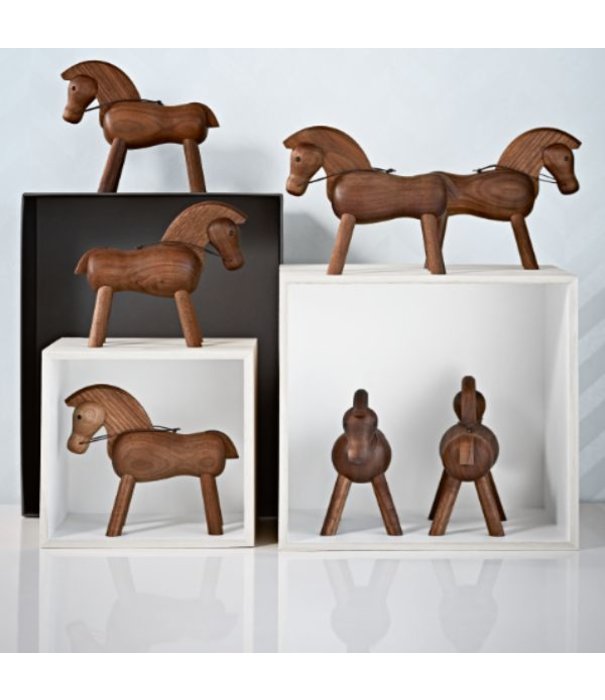 Kay Bojesen   Horse notenhout