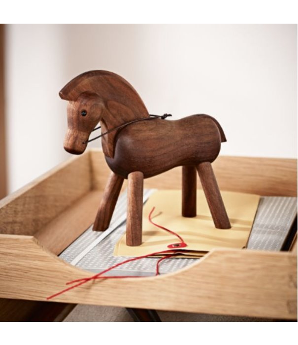 Kay Bojesen   Horse notenhout