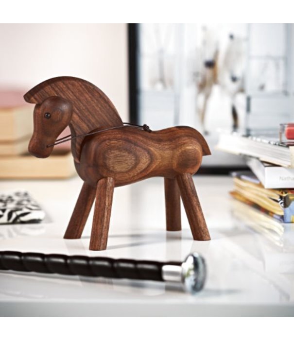 Kay Bojesen   Horse notenhout