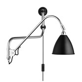 BL 10 wandlamp - Ø16 - chrome frame