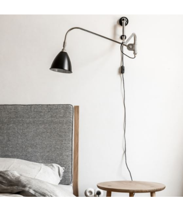 Gubi  Gubi - BL 10 wandlamp - Ø16 - chrome frame