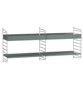 Outdoor F combinatie Galvanized