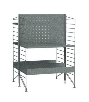 Outdoor J combinatie Galvanized