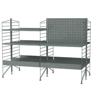 Outdoor L combinatie Galvanized