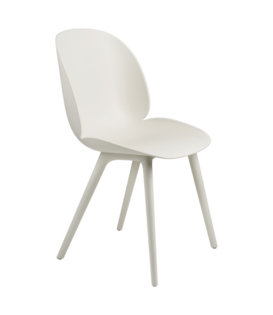 Gubi - Beetle chair monochrome outdoor - base plastic