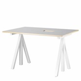 Works Bureau licht grijs linoleum