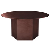 Gubi - Epic coffee table round steel Ø80