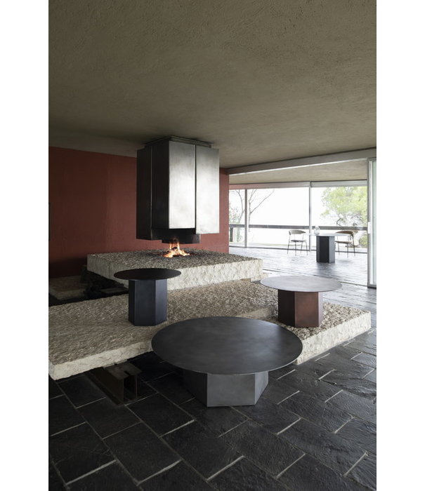 Gubi  Gubi - Epic coffee table round steel Ø80