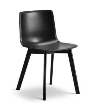 Fredericia - Pato wood chair black wood base