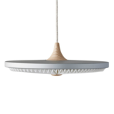 Soleil Silver Cloud hanglamp Ø50