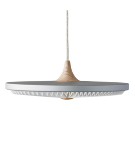 Le Klint 198 Soleil Silver Cloud Pendant lamp medium Ø50