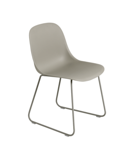 Muuto - Fiber side chair - sled base