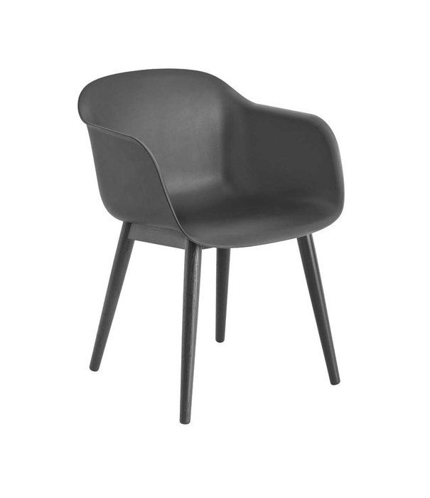 Muuto  Muuto - Fiber armchair wood base